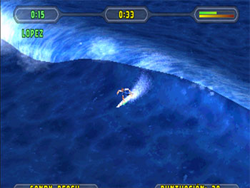 Pantallazo del juego online Championship Surfer (PSX)