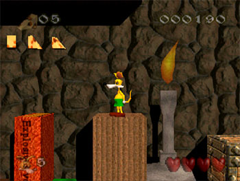 Pantallazo del juego online Cheesy (PSX)