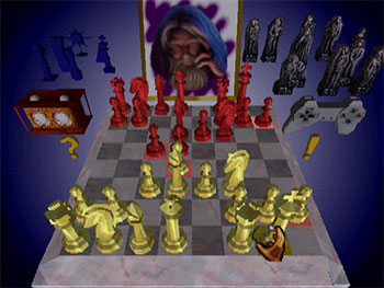 Pantallazo del juego online The Chessmaster 3-D (PSX)