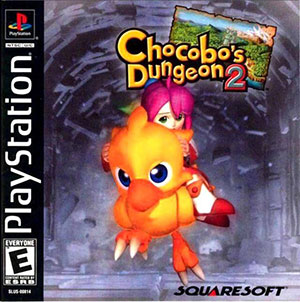 Carátula del juego Chocobo's Dungeon 2 (PSX)