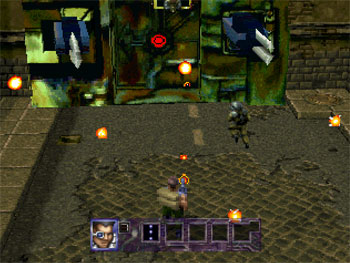 Pantallazo del juego online Contra Legacy of War (PSX)