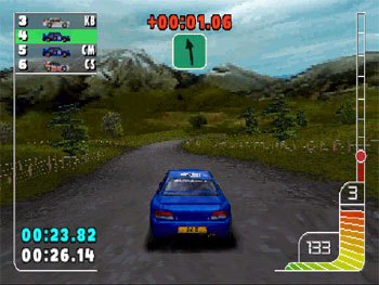 Pantallazo del juego online Colin McRae Rally (PSX)