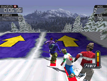 Pantallazo del juego online Cool Boarders 3 (PSX)