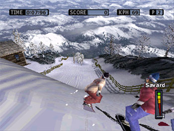 Pantallazo del juego online Cool Boarders 4 (PSX)