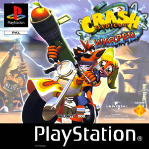 Carátula del juego Crash Bandicoot 3 WARPED (PSX)