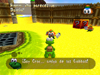 Pantallazo del juego online Croc 2 (PSX)