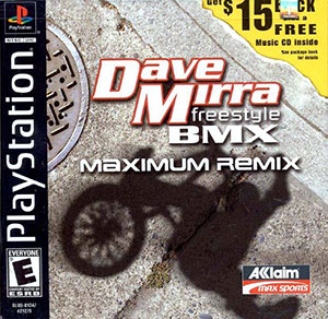 Carátula del juego Dave Mirra Freestyle BMX Maximum Remix (PSX)