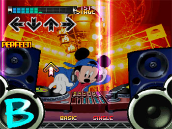 Pantallazo del juego online Dancing Stage Disney Mix (PSX)
