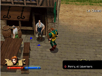 Pantallazo del juego online Darkstone (PSX)