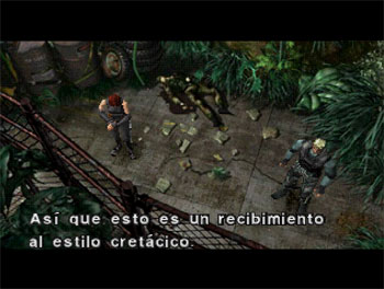 Pantallazo del juego online Dino Crisis 2 (PSX)
