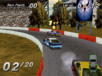 Pantallazo del juego online Destruction Derby (PSX)