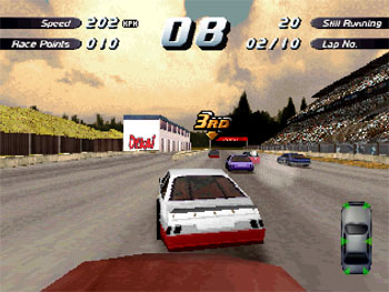 Pantallazo del juego online Destruction Derby 2 (PSX)