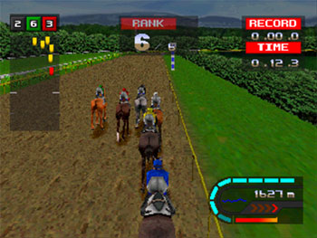 Pantallazo del juego online Derby Jockey 2001 (PSX)