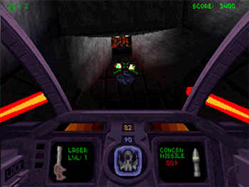 Pantallazo del juego online Descent (PSX)