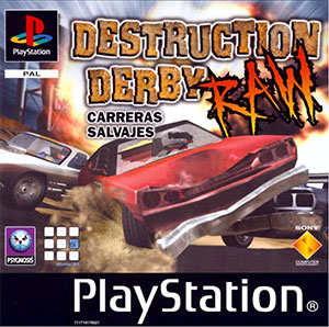 Carátula del juego Destruction Derby Raw (PSX)