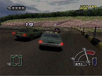 Pantallazo del juego online Destruction Derby Raw (PSX)