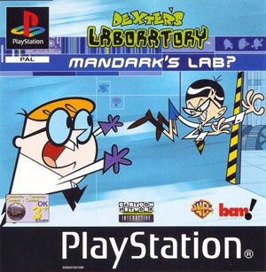 Carátula del juego Dexter's Laboratory Mandark's Lab (PSX)