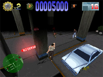 Pantallazo del juego online Die Hard Trilogy (PSX)