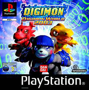 Carátula del juego Digimon World 2003 (PSX)