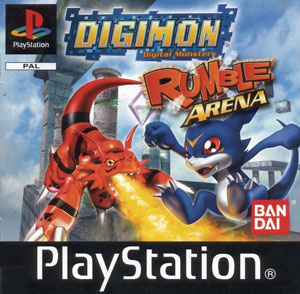 Carátula del juego Digimon Rumble Arena (PSX)