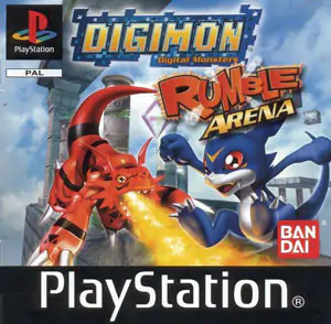 Portada de la descarga de Digimon Rumble Arena