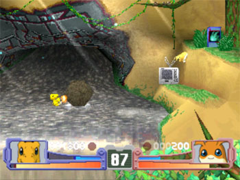 Pantallazo del juego online Digimon Rumble Arena (PSX)