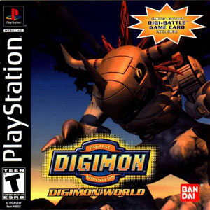 Carátula del juego Digimon World (Psx)