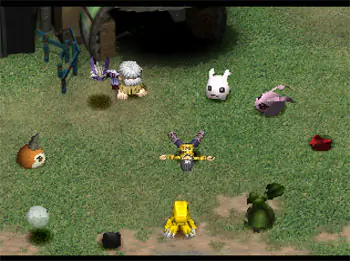 Imagen de la descarga de Digimon World