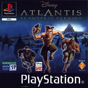 Carátula del juego Disney Atlantis El Imperio Perdido (PSX)