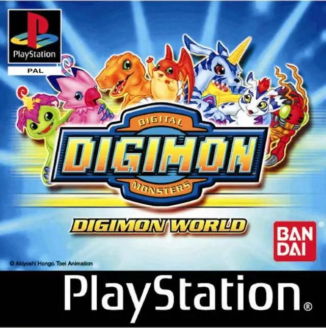Portada de la descarga de Digimon World