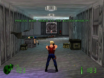 Pantallazo del juego online Duke Nukem Land of the Babes (PSX)