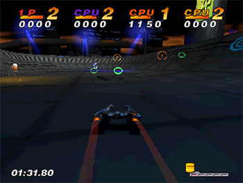 Pantallazo del juego online Dodgem Arena (PSX)