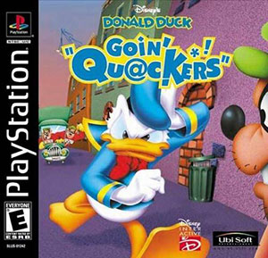 Carátula del juego Disney's Donald Duck Goin' Quackers (PSX)