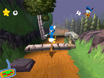 Pantallazo del juego online Disney's Donald Duck Goin' Quackers (PSX)