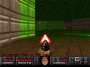 Pantallazo del juego online Doom (PSX)