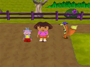 Imagen de la descarga de Dora the Explorer: Barnyard Buddies