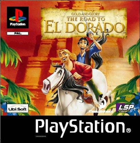 Carátula del juego Gold and Glory The Road to El Dorado (PSX)