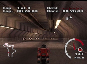 Pantallazo del juego online Ducati World (PSX)