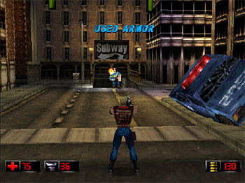 Pantallazo del juego online Duke Nukem Time to Kill (PSX)