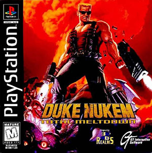 Juego online Duke Nukem: Total Meltdown (PSX)