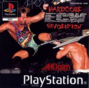 Carátula del juego ECW Hardcore Revolution (PSX)