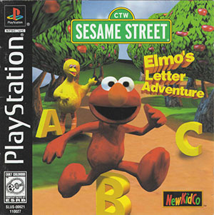 Carátula del juego Sesame Street Elmo's Letter Adventure (PSX)