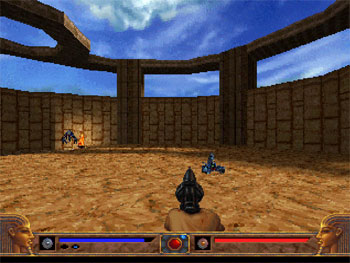 Pantallazo del juego online Exhumed (PSX)