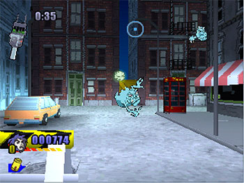 Pantallazo del juego online Extreme Ghostbusters The Ultimate Invasion (PSX)