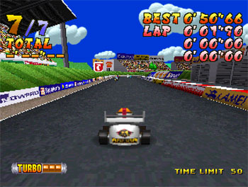 Pantallazo del juego online Extreme Go-Kart Racing (PSX)