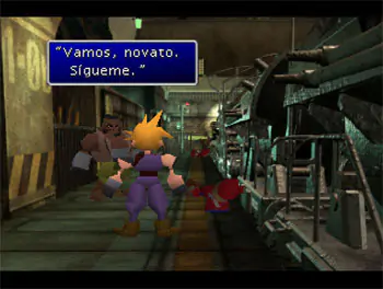 Imagen de la descarga de Final Fantasy VII