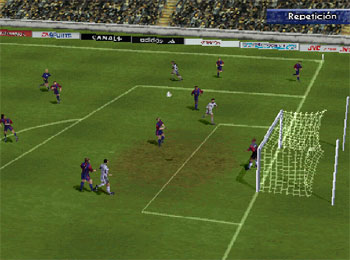 Pantallazo del juego online FIFA 2001 (PSX)