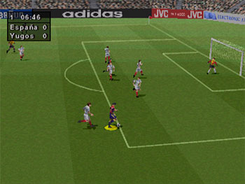 Pantallazo del juego online FIFA Rumbo al Mundial 98 (PSX)