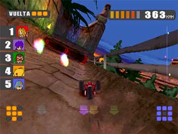 Pantallazo del juego online FireBugs (PSX)