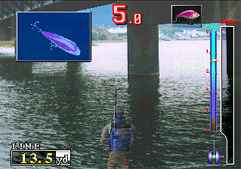 Pantallazo del juego online Fisherman's Bait A Bass Challenge (PSX)